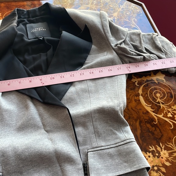 ROBERT RODRIGUEZ sz6 the coolest Teddy girl blazer dress jacket - Picture 4 of 9